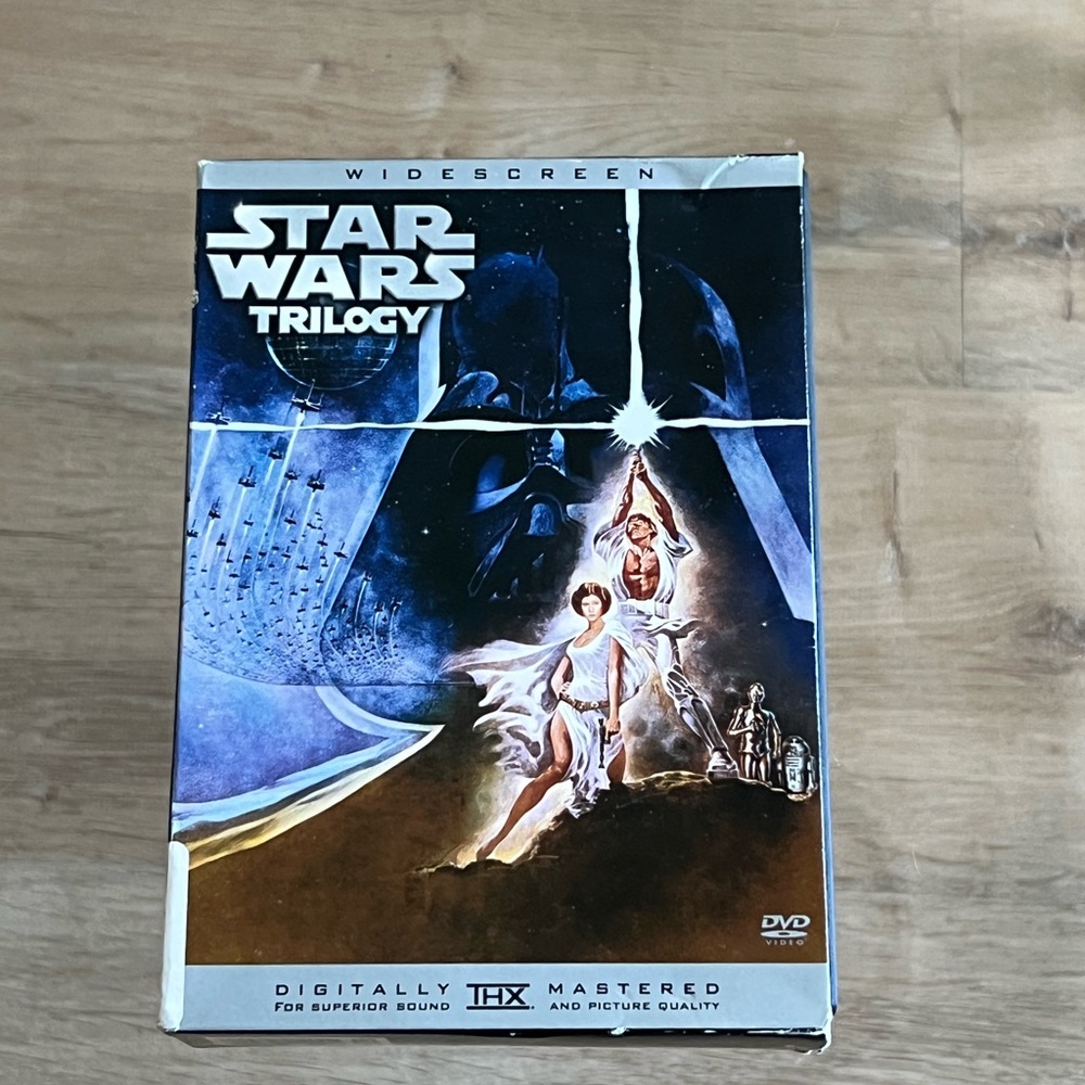 Star Wars Trilogy DVD, 2005, 3-Disc Set Widescreen Limited Edition